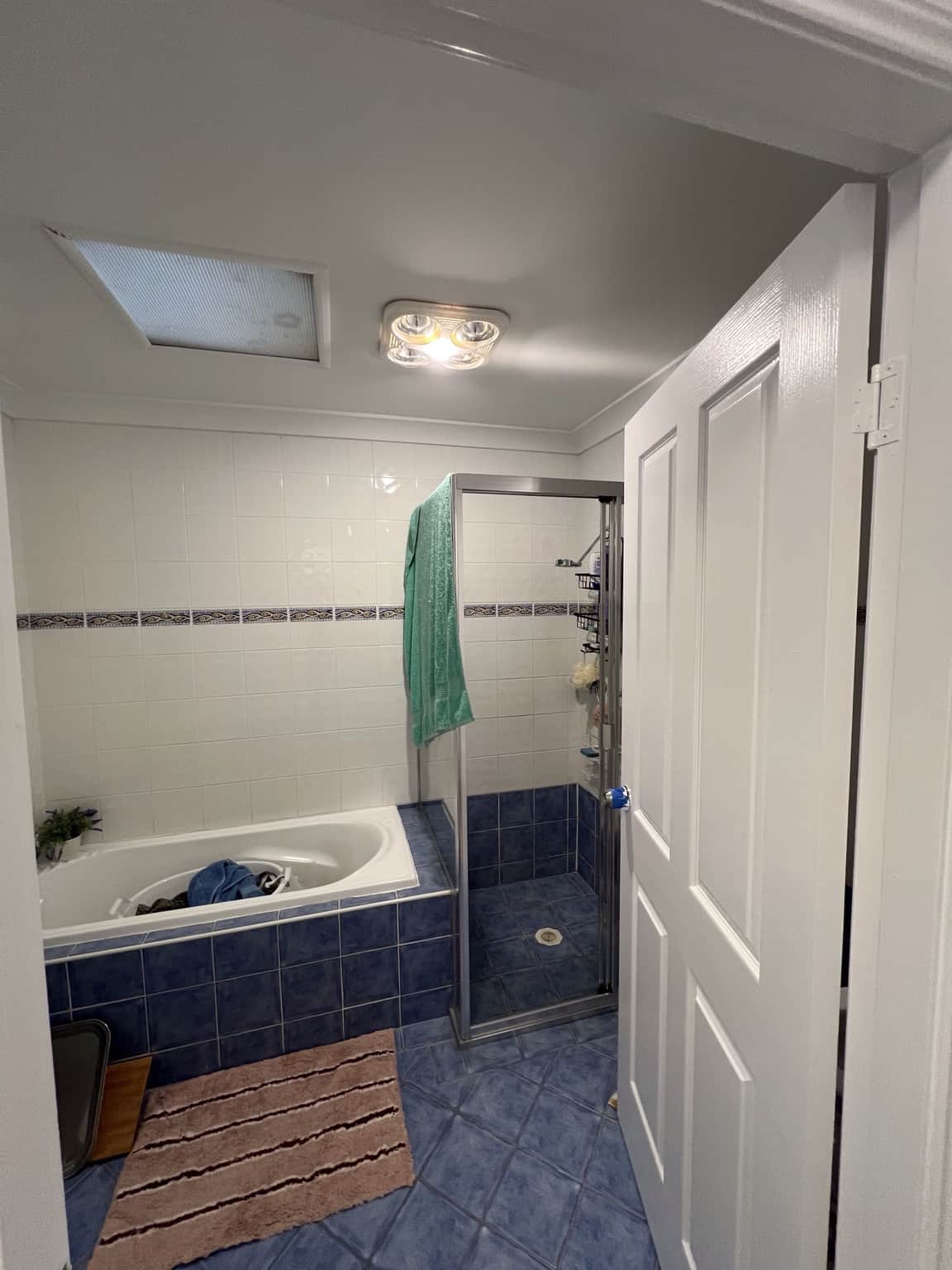 Bathroom after final repainting and finishing works in Merrylands