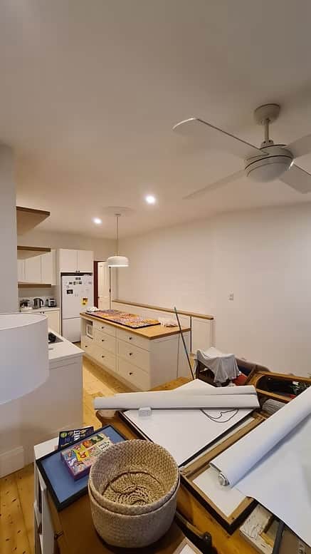 Beautifully repainted residential interior in Alexandria Sydney