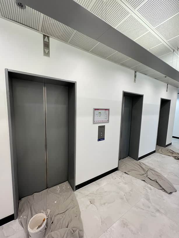 Premium Dulux Weathershield lift door finish in Chatswood