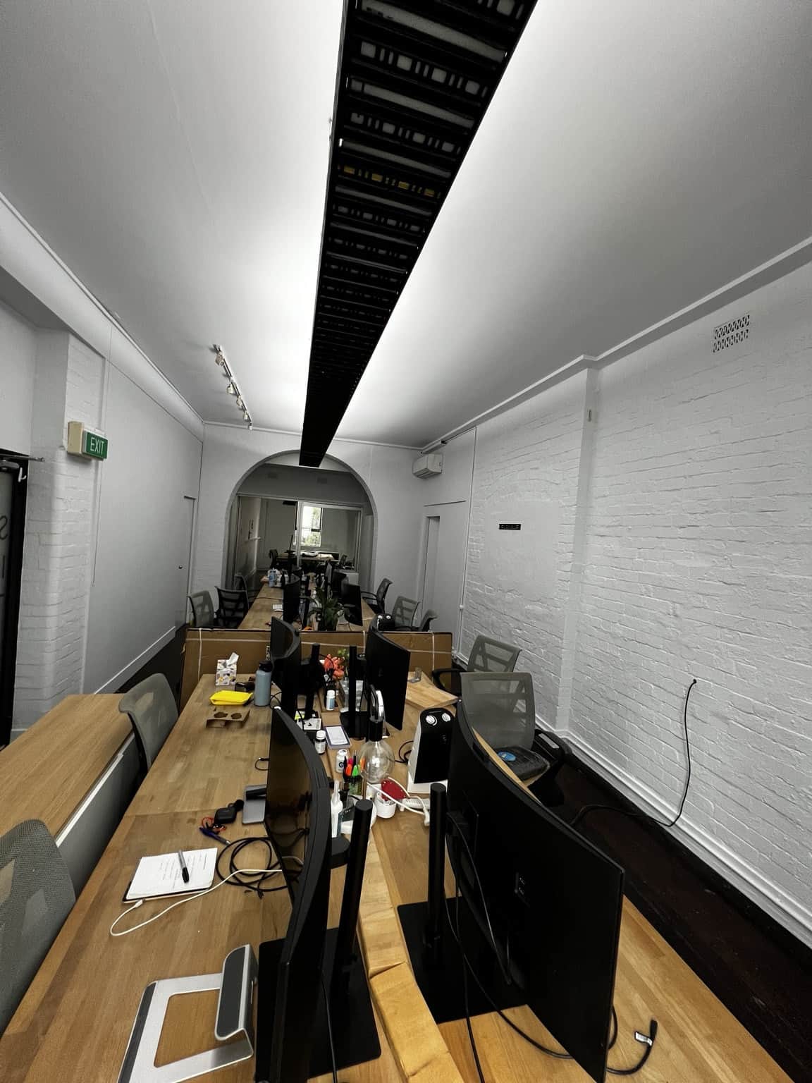 Finished commercial office repaint in Chippendale by Sky Painting and Decorating