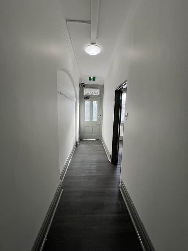 Professional painting finish in heritage accommodation property