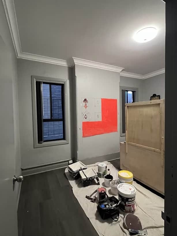Interior painting completed in heritage accommodation Granville