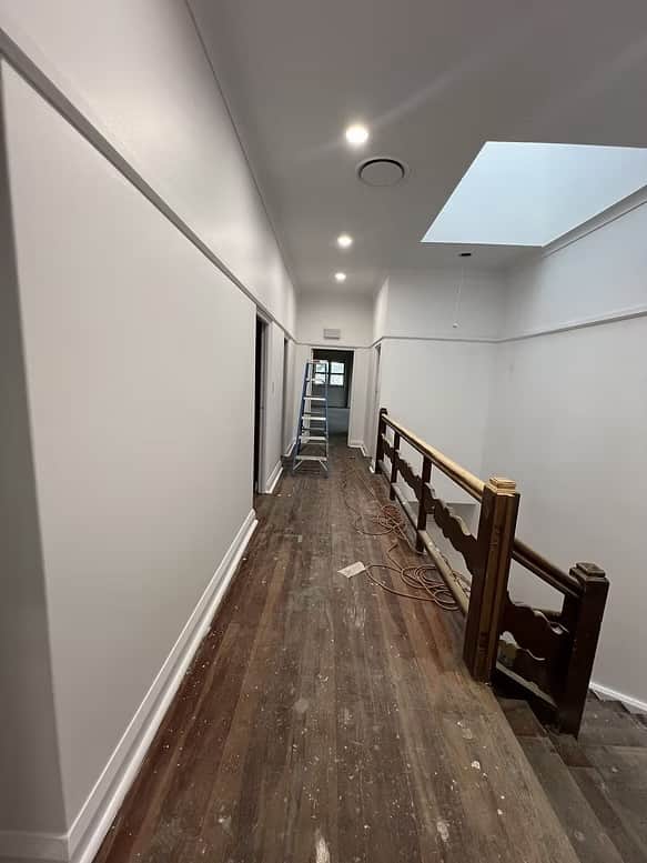 Professional ceiling and wall painting in heritage property