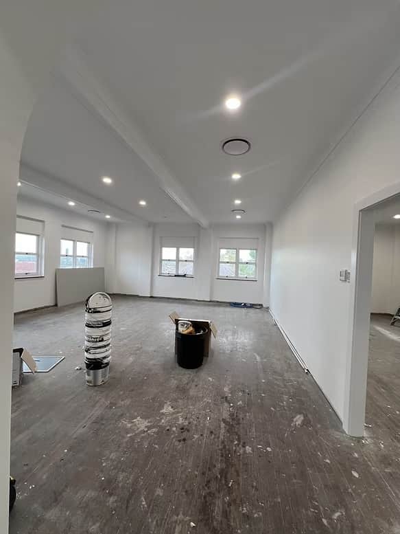 Freshly painted heritage commercial interior in Oatlands NSW