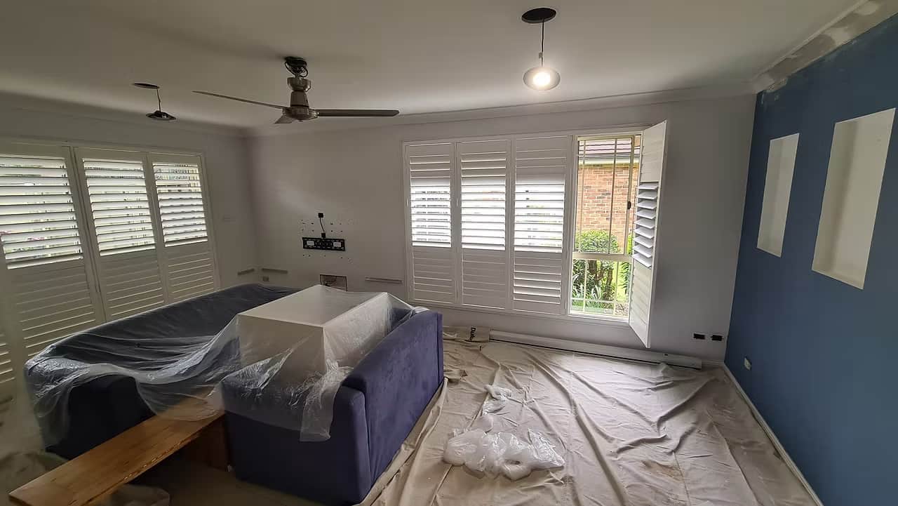 Professional interior house repainting by Sky Painting & Decorating