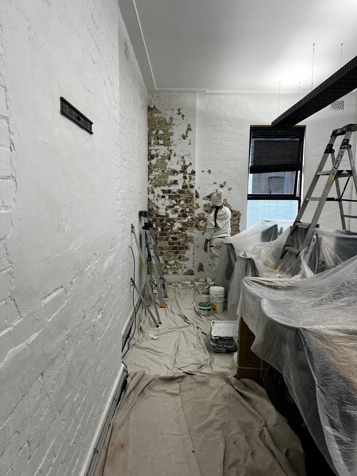 Commercial Office Painting in Chippendale, before