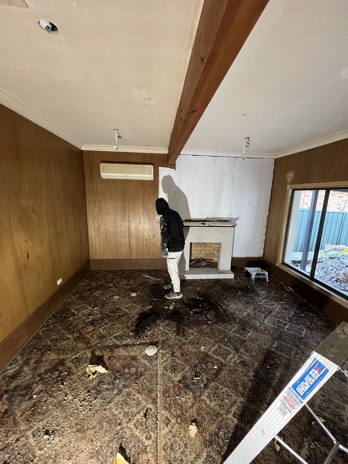 Full Interior & Exterior House Painting, Baulkham Hills, before
